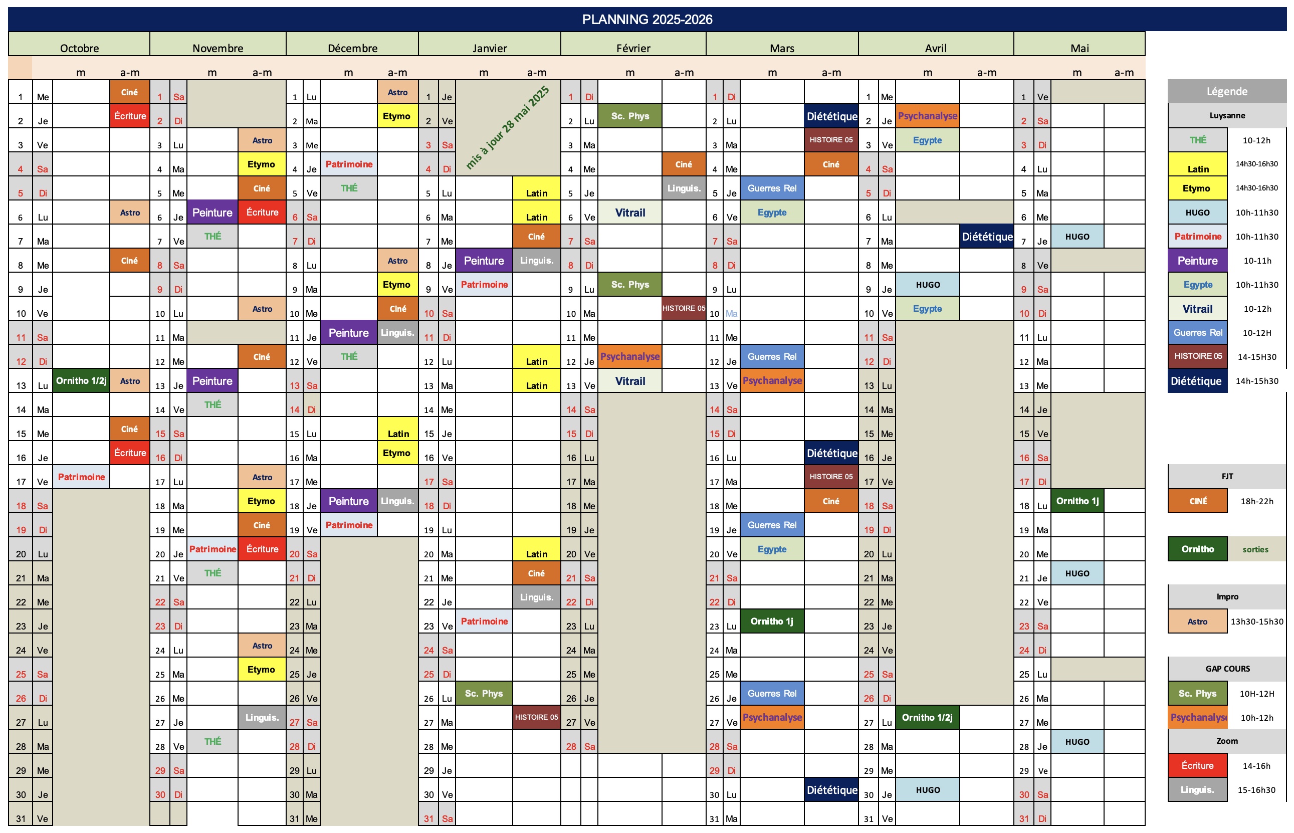 PLANNING